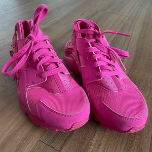 Pink Nike Huaraches size 7